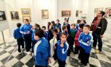 St Joseph’s students given a tour of the Mario Finlayson Art Gallery